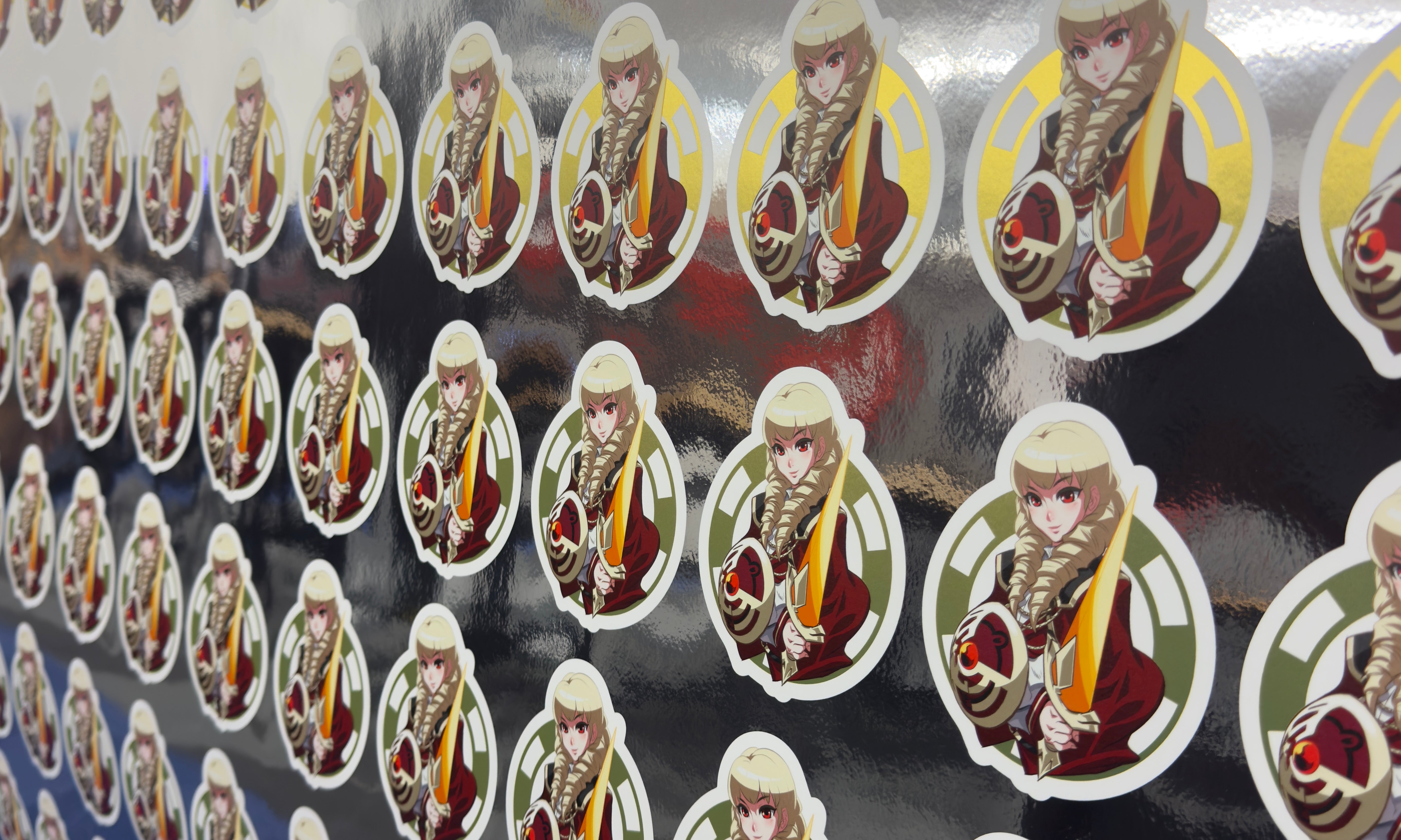 Chrome Stickers