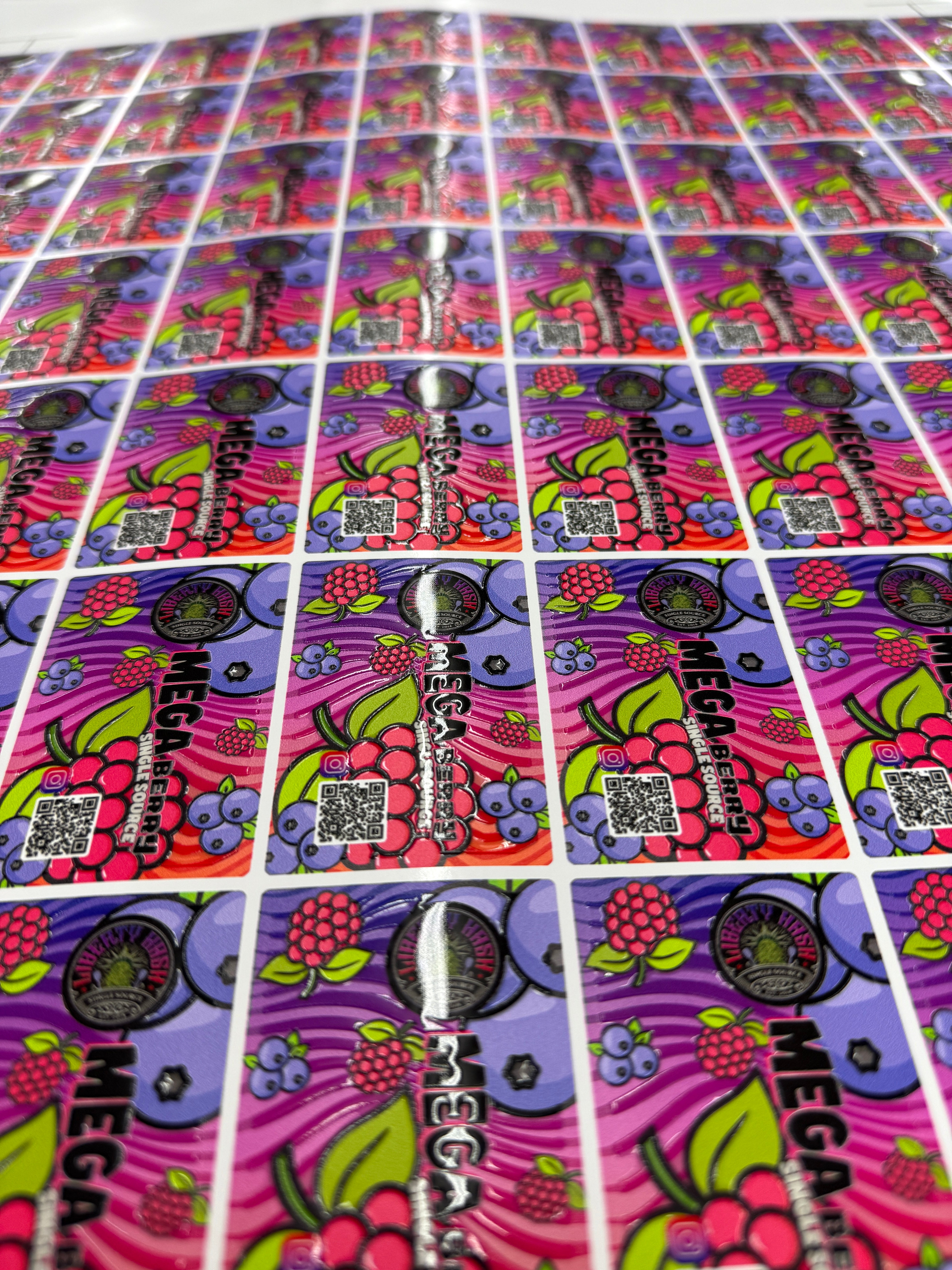 Embossed Labels