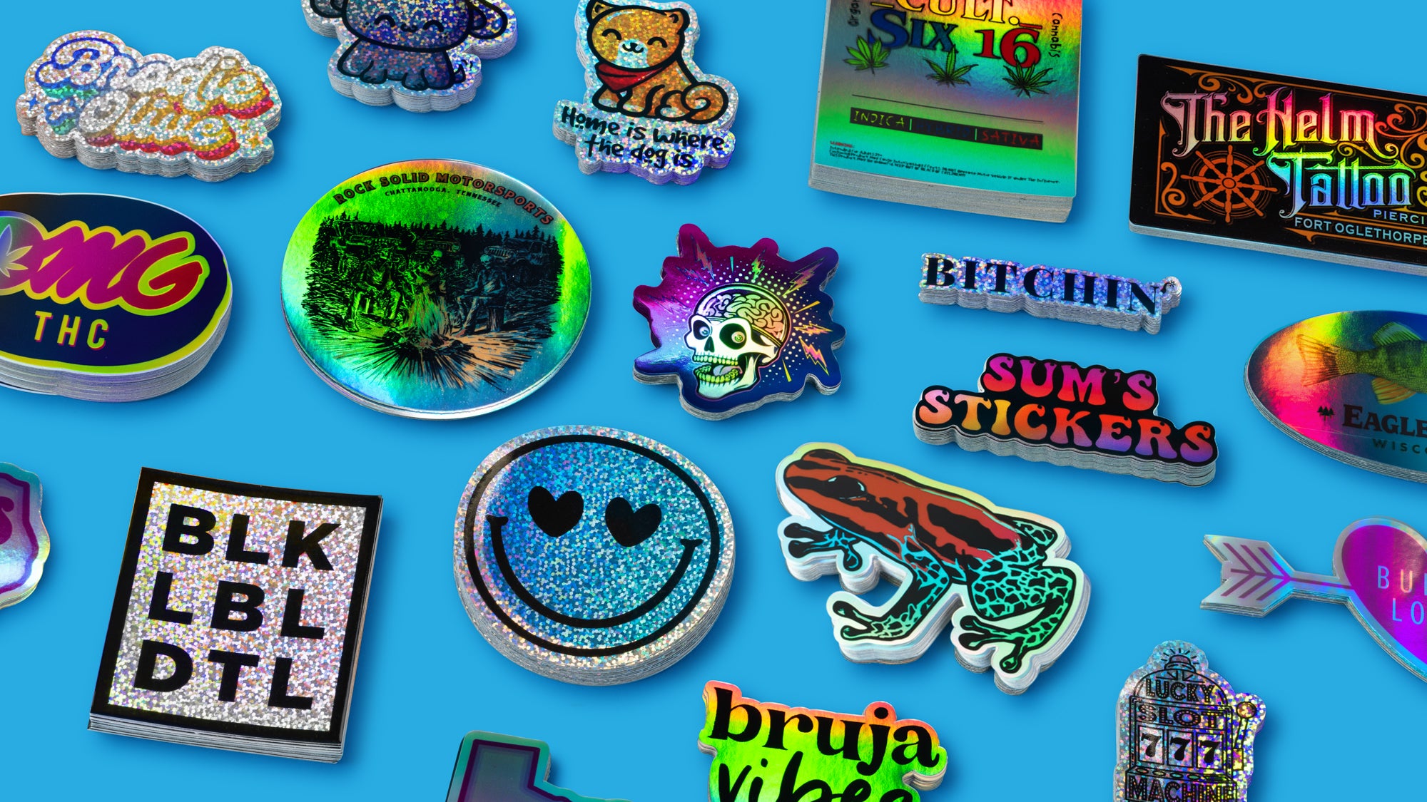 Holographic Stickers