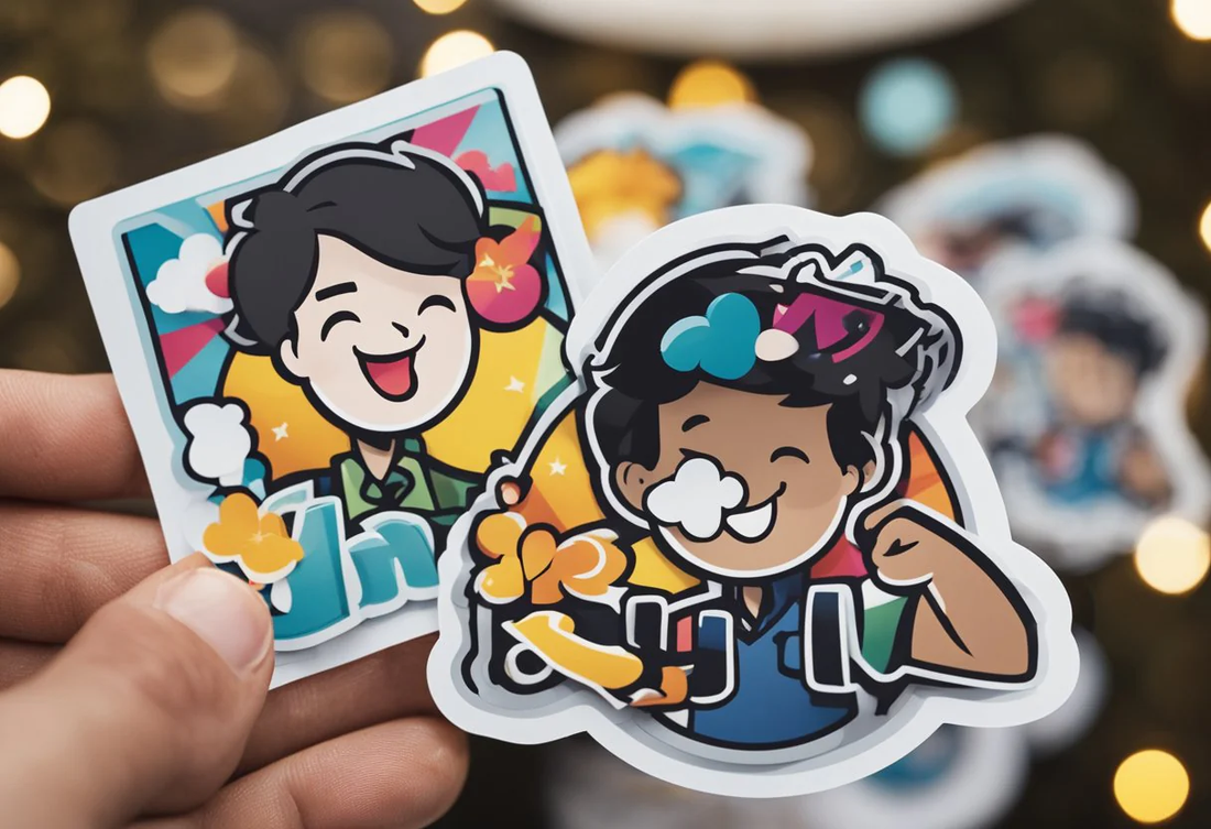 What Are Die Cut Stickers and Kiss Cut Stickers?