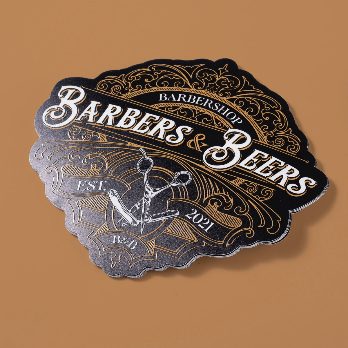 Embedded Sticker Custom Embossed Stickers | StickerBros – StickerBros