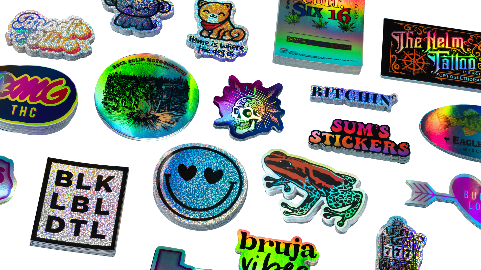 Holographic Stickers