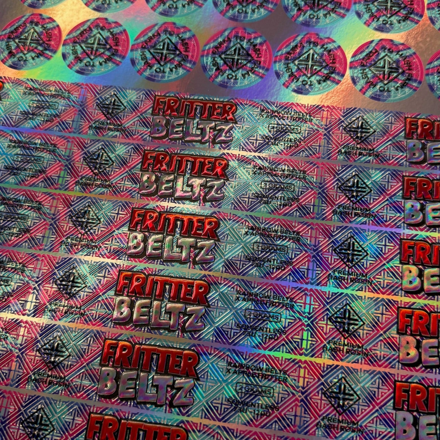 Embossed Labels