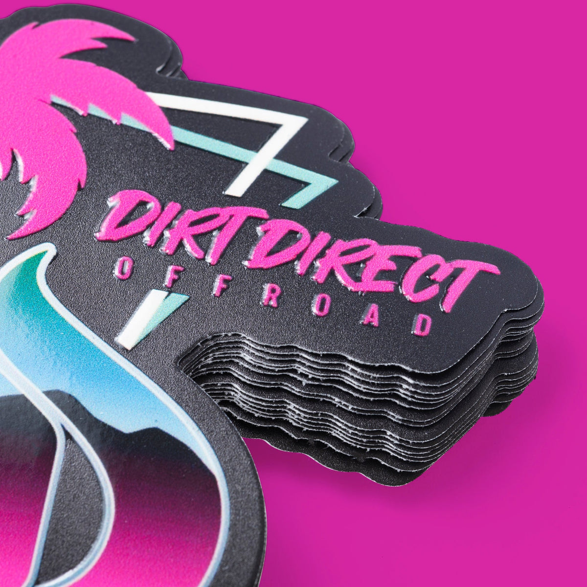 Embedded Sticker Custom Embossed Stickers | StickerBros – StickerBros