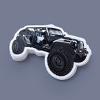 Embossed Stickers