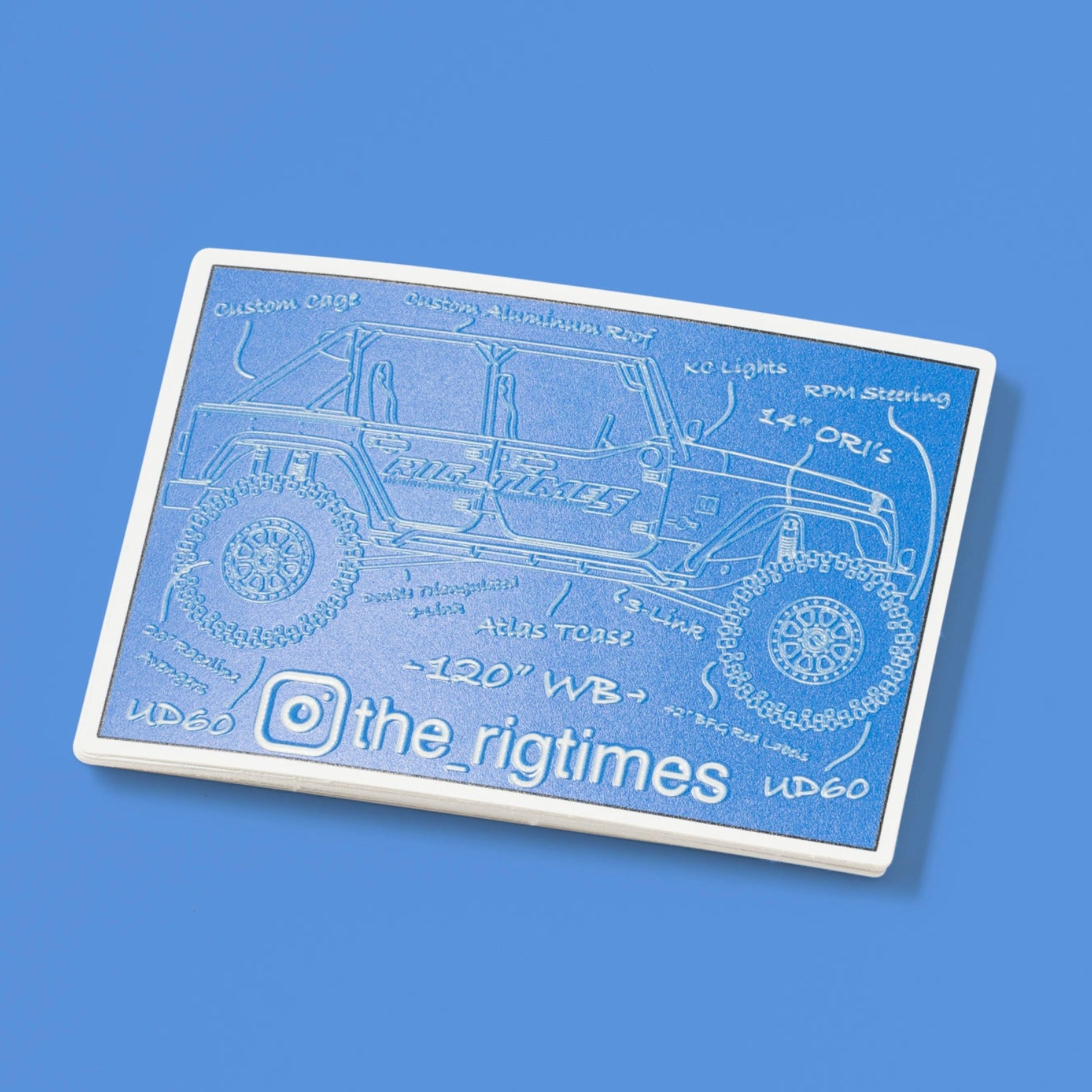 Embossed Stickers