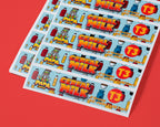 Embossed labels 