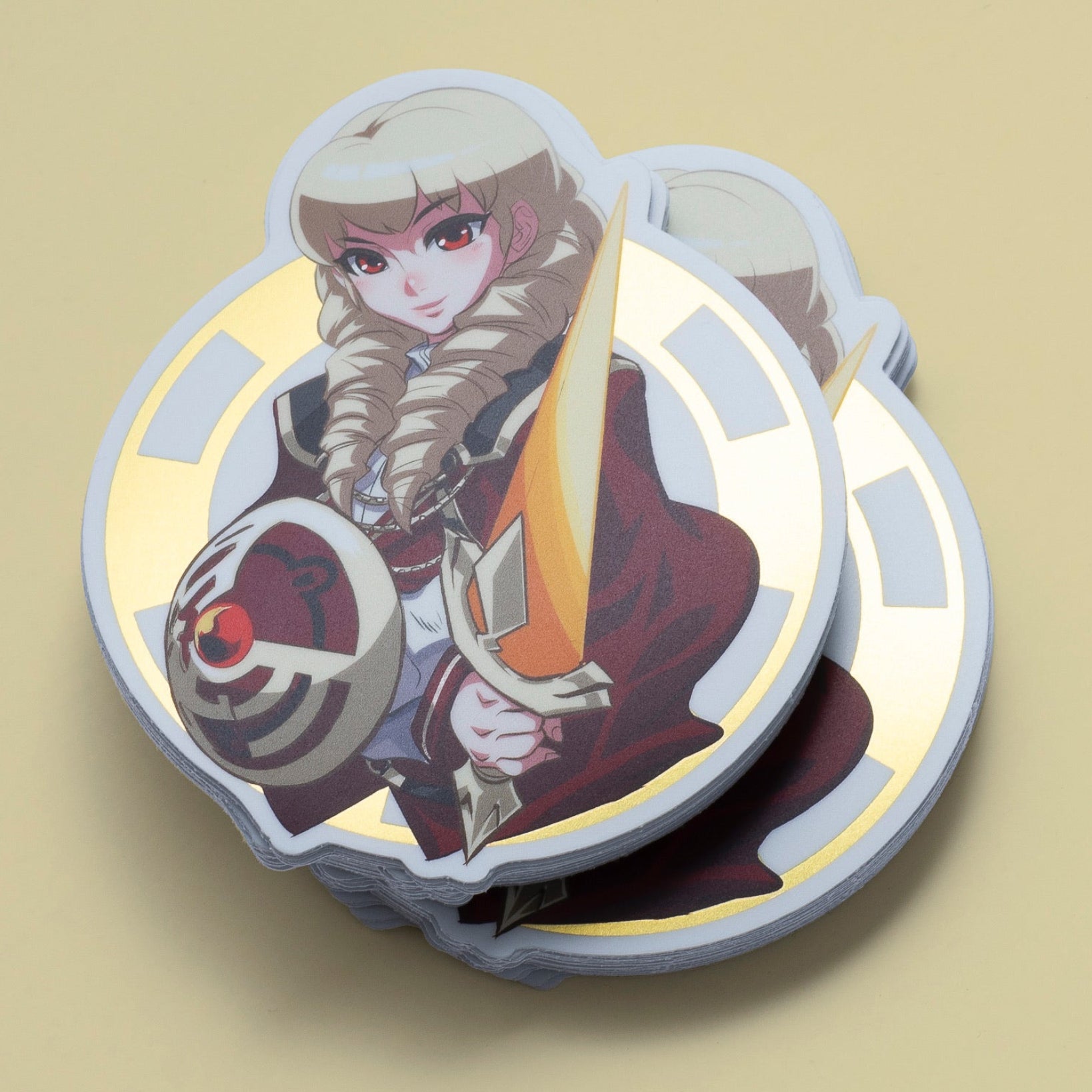 chrome stickers