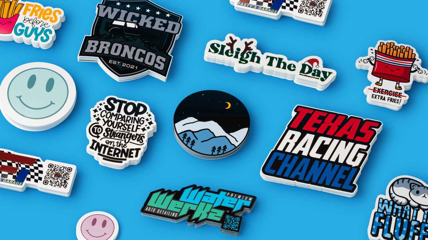 A Unique Sticker Discover Unique Stickers by Category | StickerBros